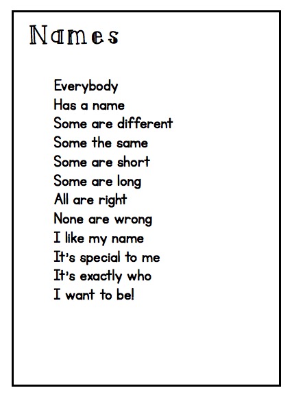 Joyful Learning In KC: September Songs and Poems