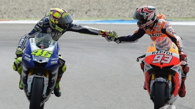 Valentino Rossi Akui Marc Marquez Memang Pantas Jadi Juara MotoGP 2016