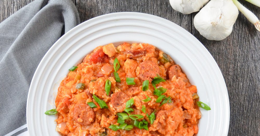 Crock Pot Chicken and Sausage Jambalaya Serena Bakes Simply From Scratch