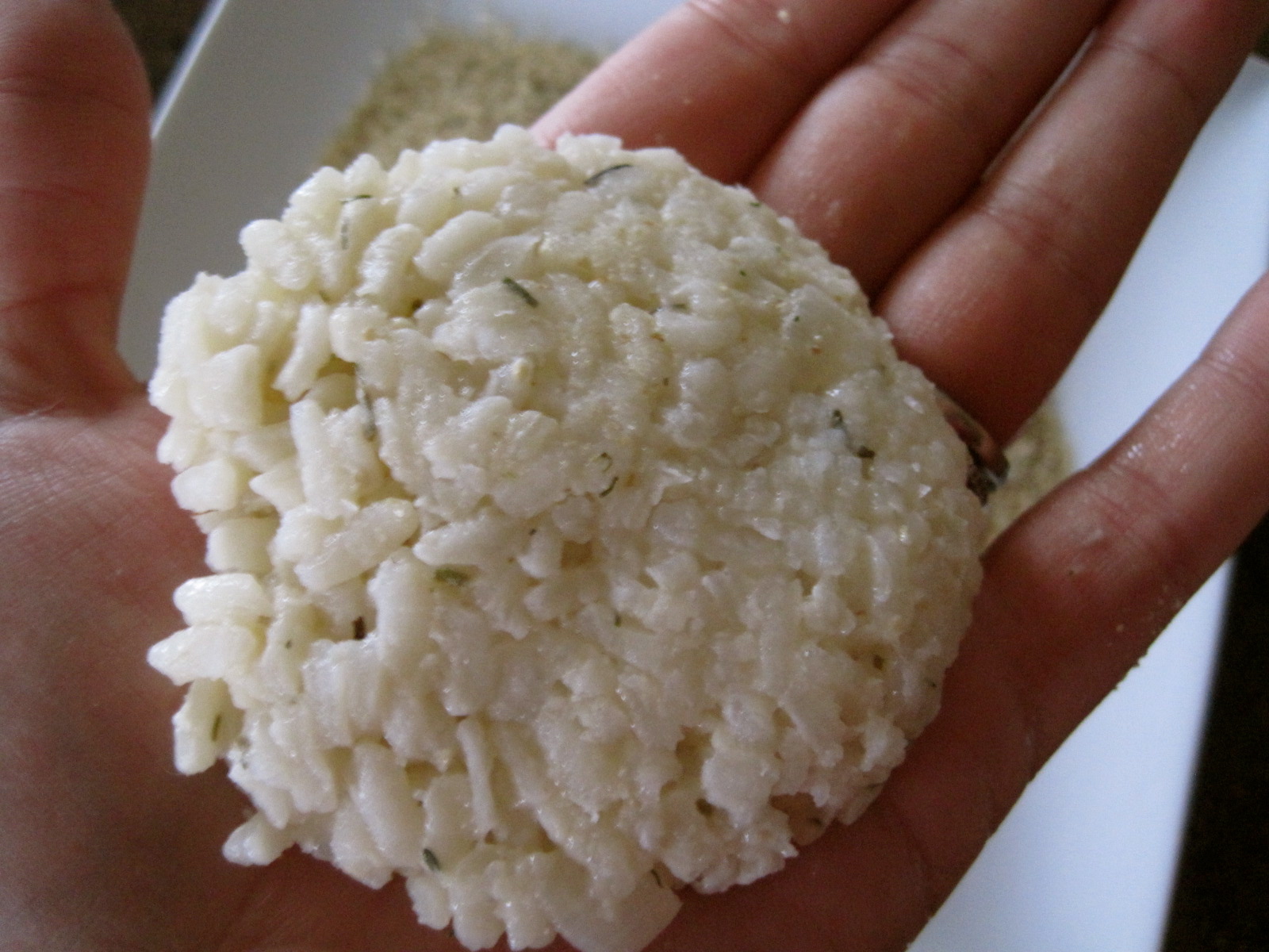 Mrs. Schwartz's Kitchen Herb Risotto Cakes