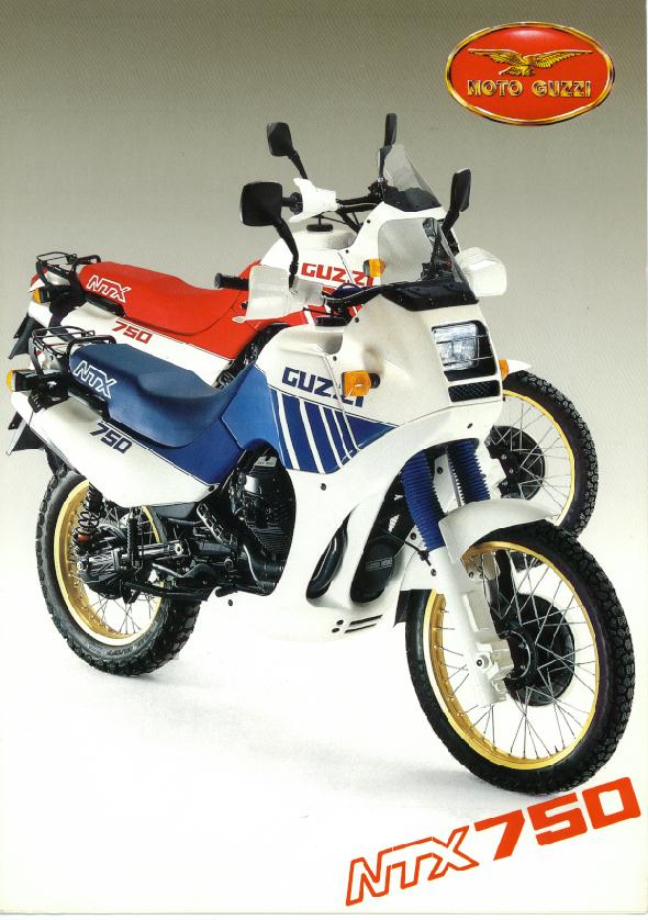Moto Guzzi NTX 750 Enduro Motorcycle