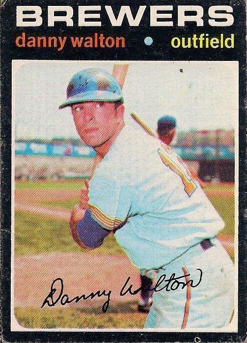Topps 1971 no. 281 danny walton