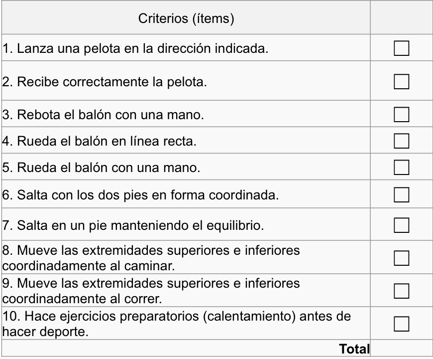 Ejemplo De Lista De Cotejo Para Evaluar Educacion Fisica Nuevo Ejemplo Porn Sex Picture