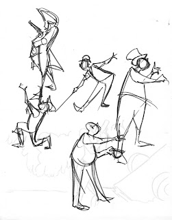 The Story of James: Posebook gestures 08/09/12