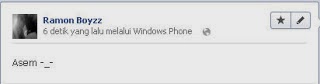 Cara Update Status Via Windows Phone 