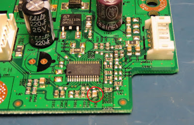 MP3389 LED Controller Change R801 to Capacitor