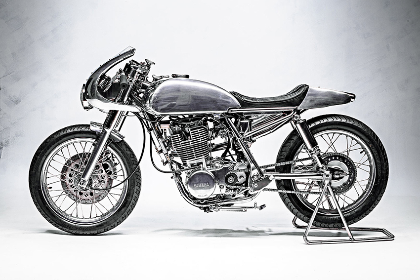 YAMAHA SR400| ‘LANE SPLITTER 54’| Benjie's Cafe Racers