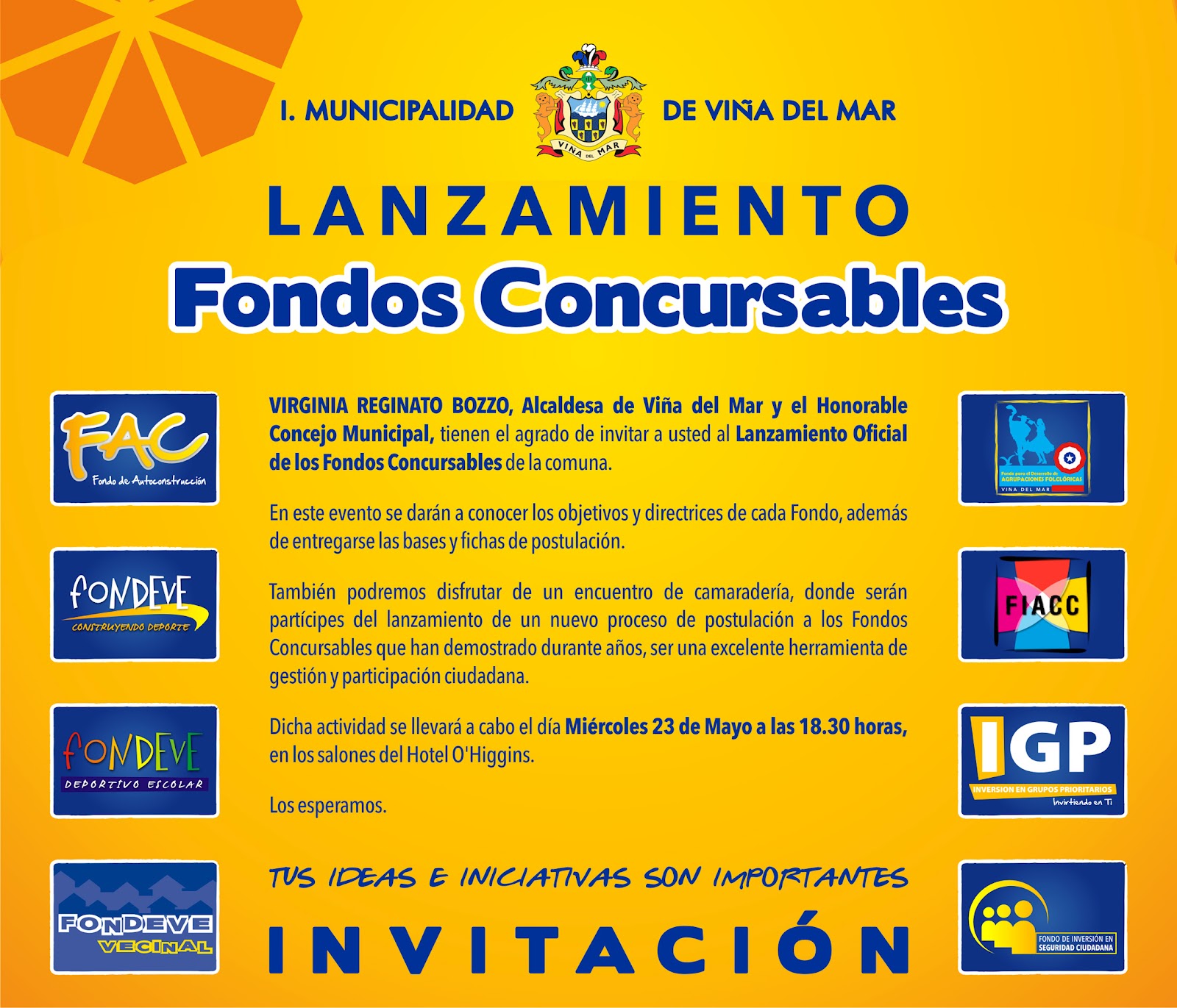 Noticias sobre Arte y Cultura FONDOS CONCURSABLES DE VIÑA DEL MAR,CHILE