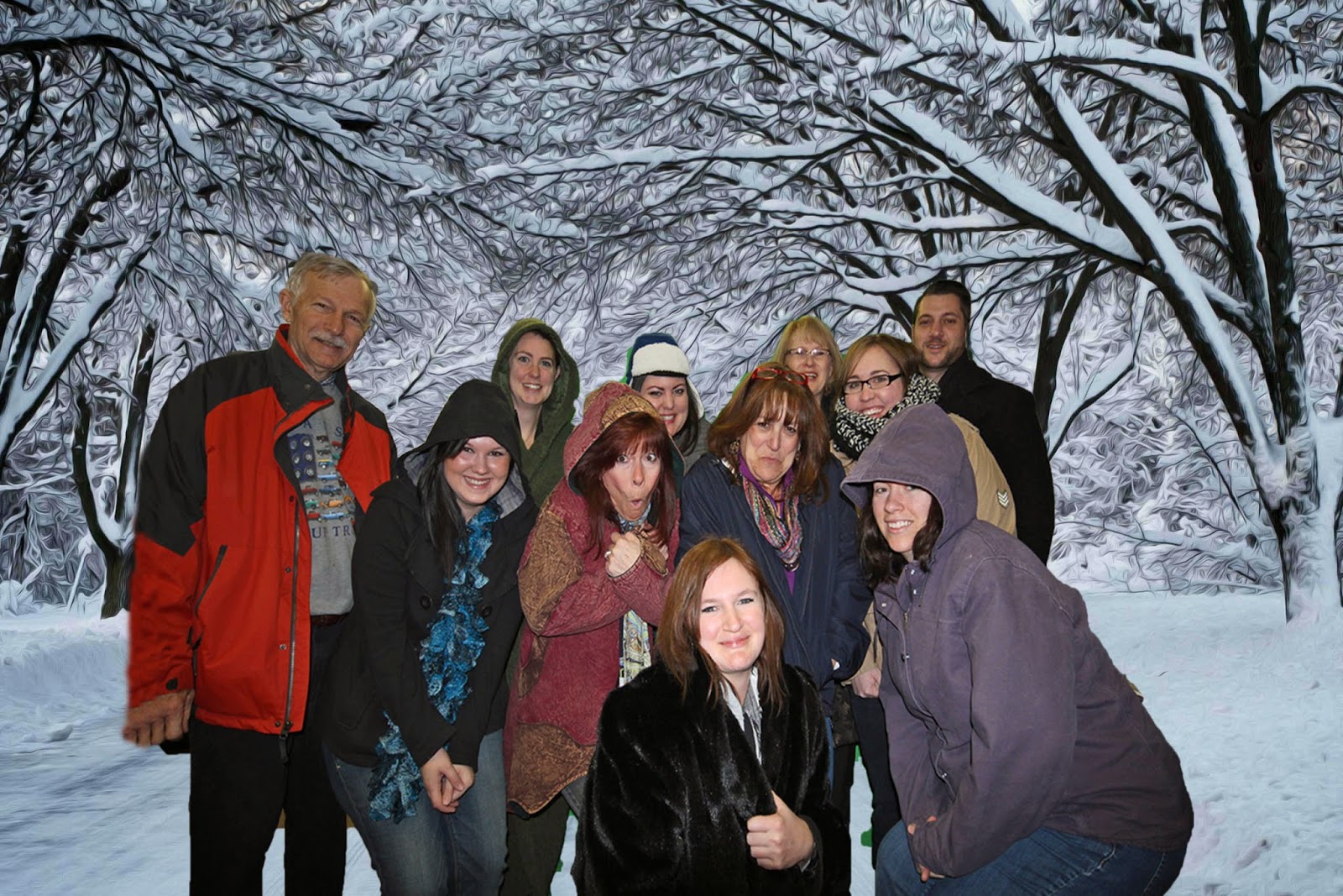 Pensacola, FL Snow Storm!