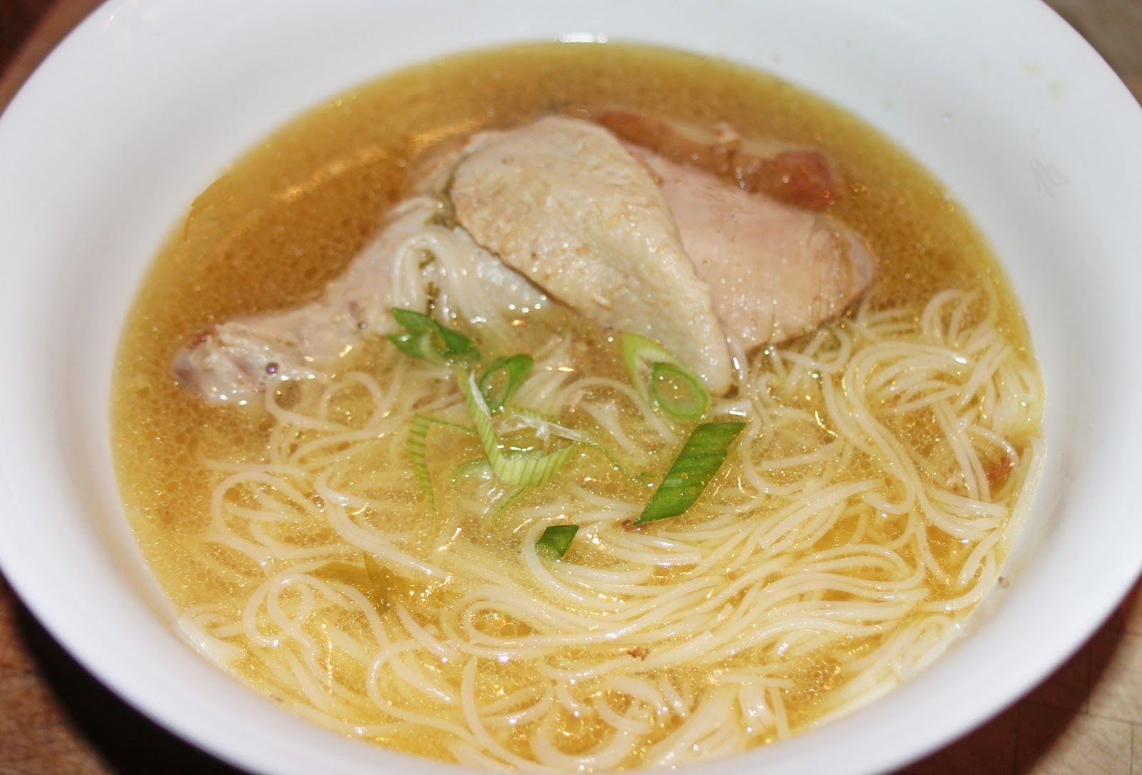 The Grub Files Cooking with Camissonia SesameGinger Chicken Soup