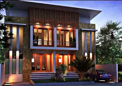 Desain rumah minimalis mewah