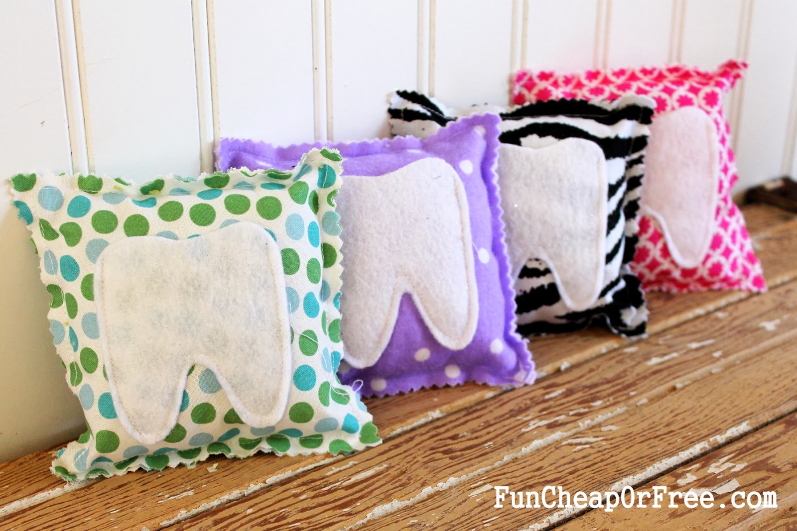 Easy DIY tooth fairy pillows!