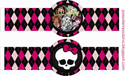 Imprimibles y Fondos Gratis de Monster High Rosa para Imprimir Gratis. Imprimibles y Fondos Gratis de Monster High Rosa para Imprimir Gratis.