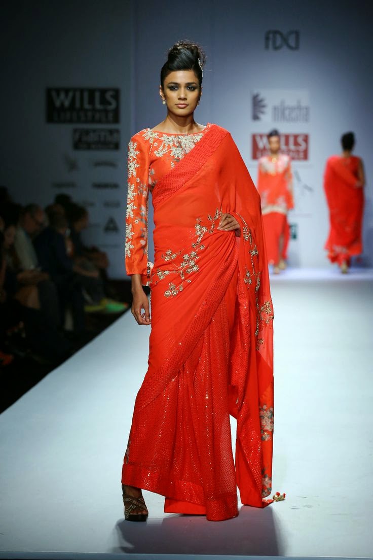 Nikasha Show at Wills Lifestyle India Fashion Week 2014 - Vega Fashion Mom
