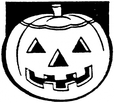 transmissionpress: Pumpkin Face Coloring Pages