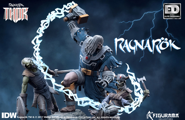 Ragnarök Thor Elite Diorama - Figurama Collectors For General Trading Co. /  Limited Liability Company