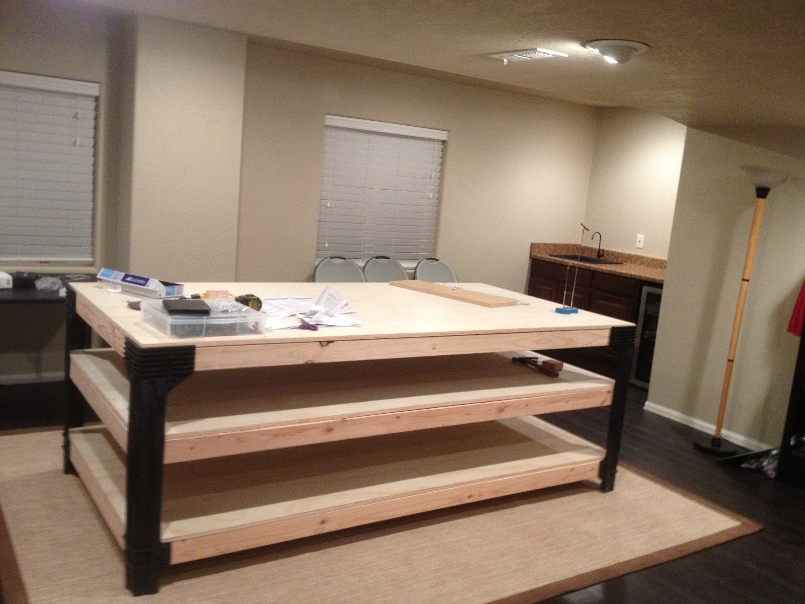 Last Stand Dan Dan's New Wargame Table!