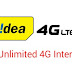 Unlimited Idea 4G Internet Only Rs.1 Rupay