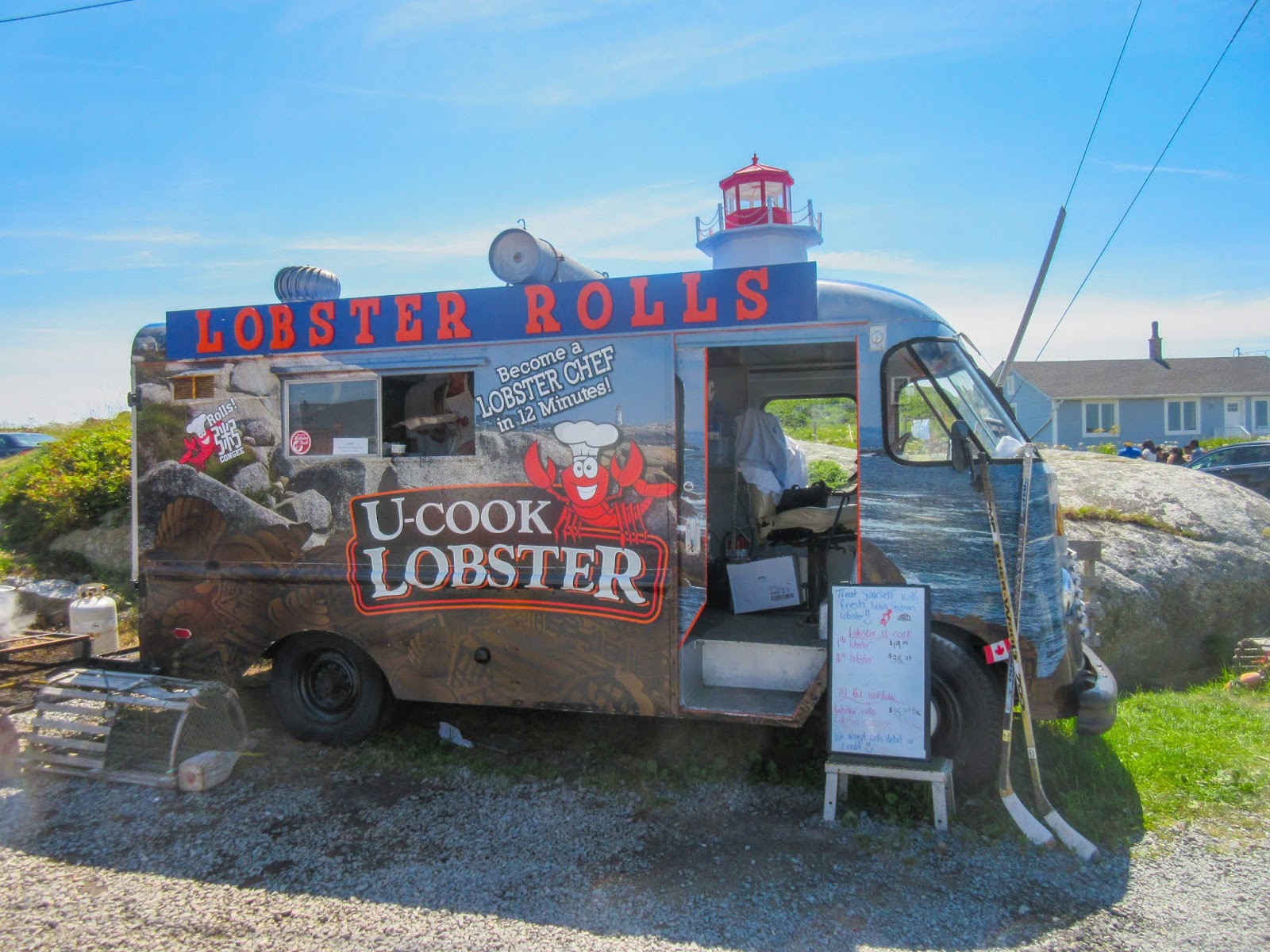 Cannundrums UCook Lobster Peggy's Cove, Nova Scotia