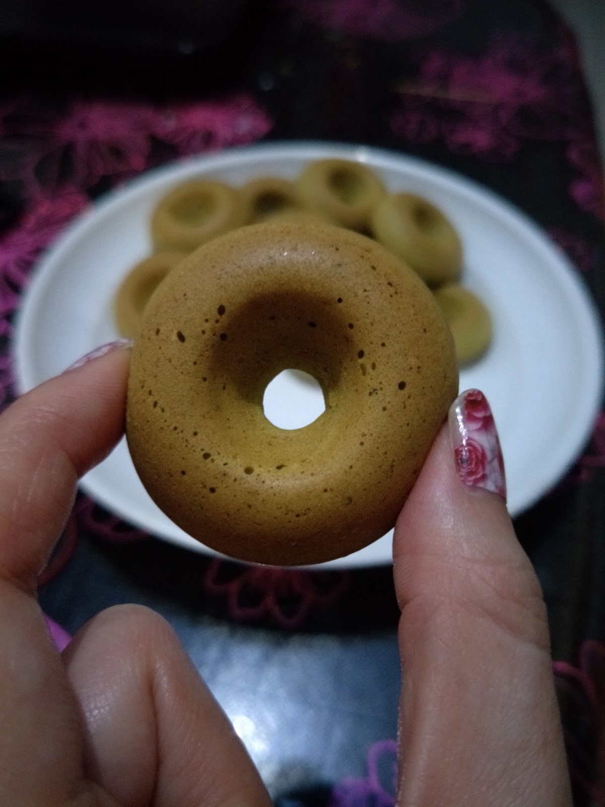 Mia Bakes Matcha Tofu Mochi Doughnuts MollyMia