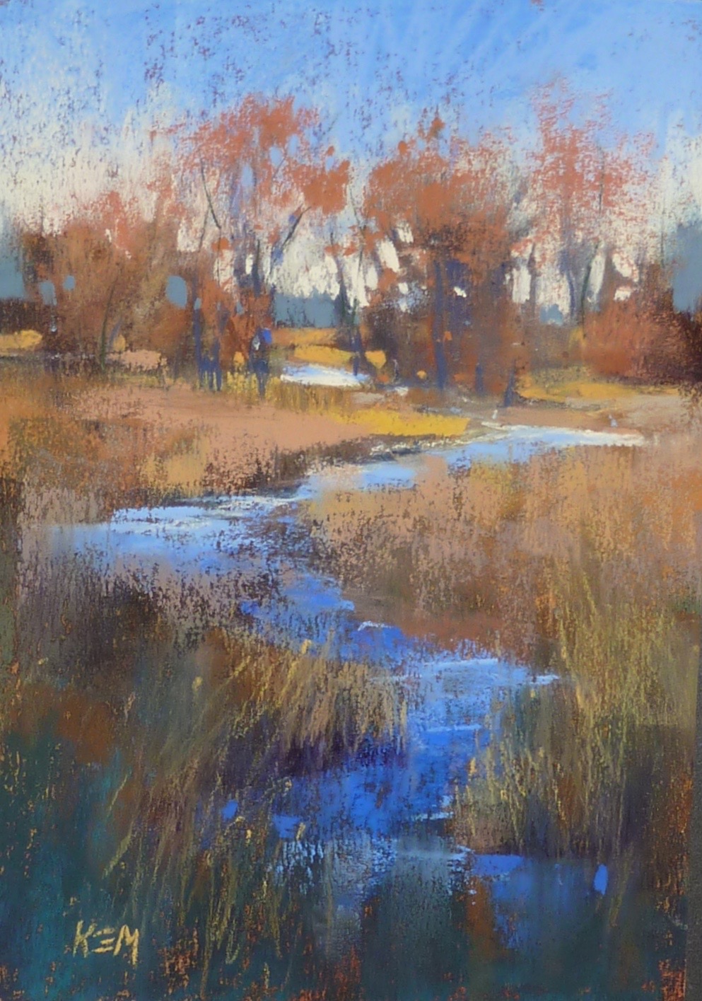 Painting My World One Option for Toning Sanded Pastel Paper