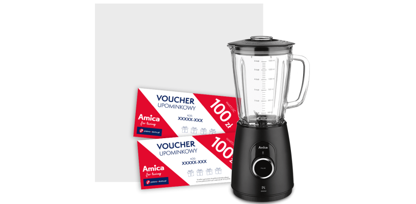 Wygraj blender kielichowy Amica BTK5011 Konkurs