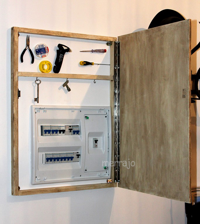 Manualidades merrajo & yoli Tapa para cuadro de luz