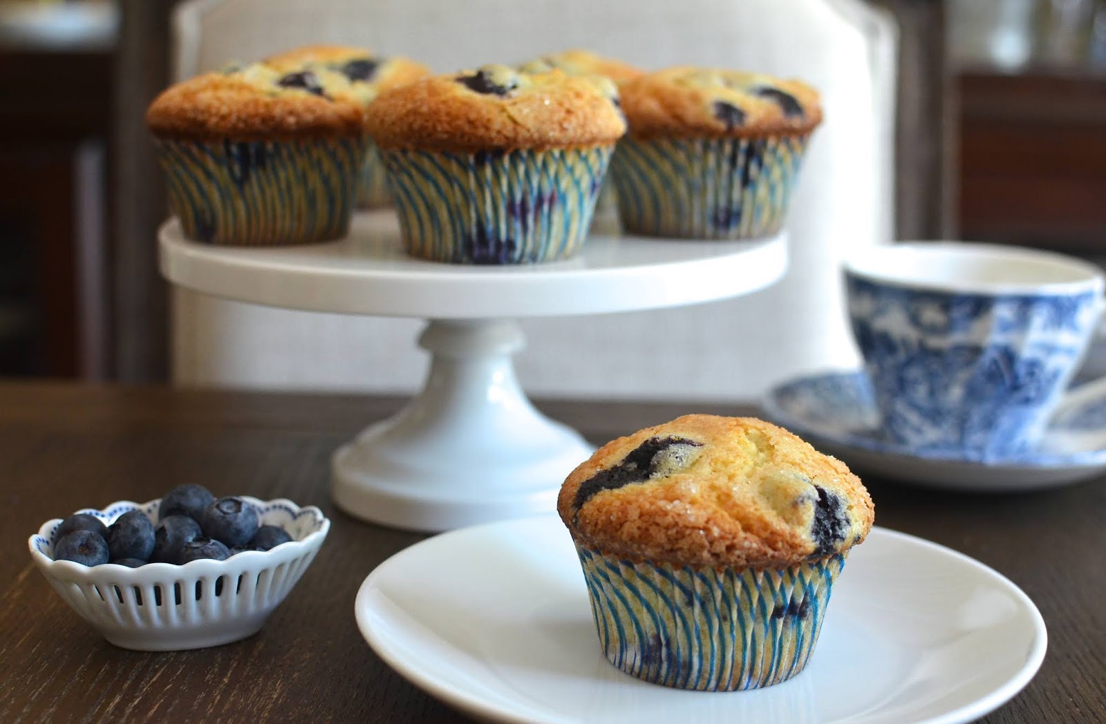 Playing with Flour Jordan Marsh's blueberry muffins