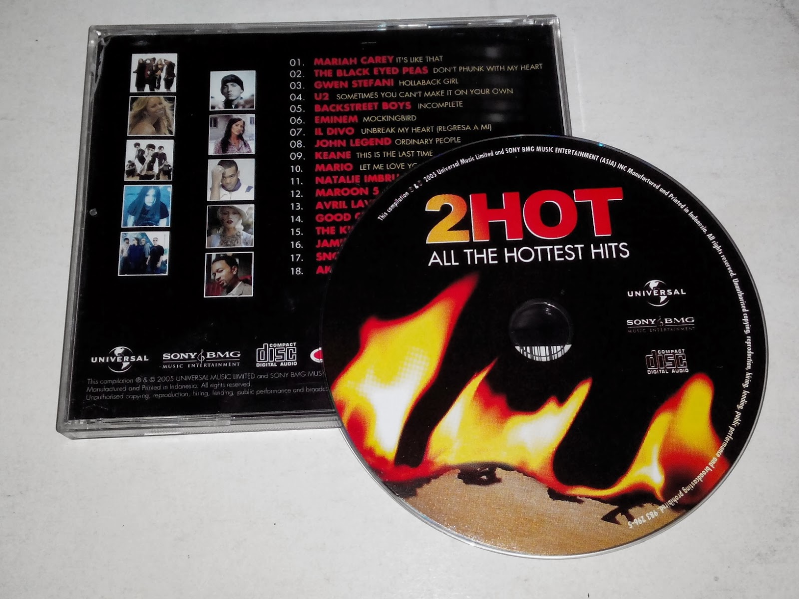 CD V/A 2 Hot All Hottest Hits - MUSIKUPEDIA