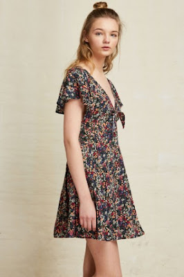 vestido de flores vestido de la tienda online Plns