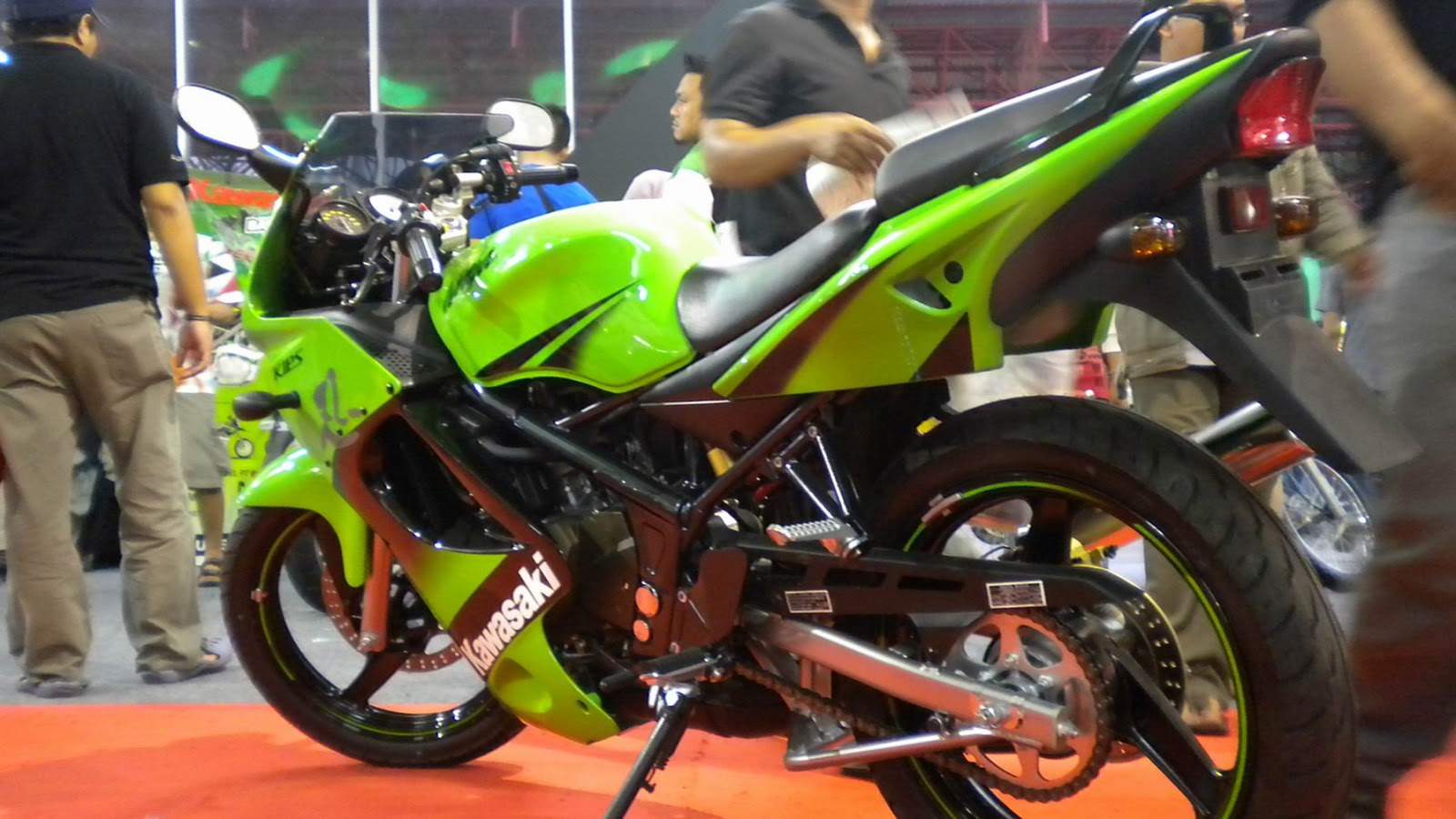 Blog Modifikasi Motor Kawasaki Ninja 150rr Siap Hebohkan Kalangan