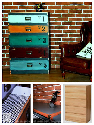 Komoda loft Ikea hack komoda