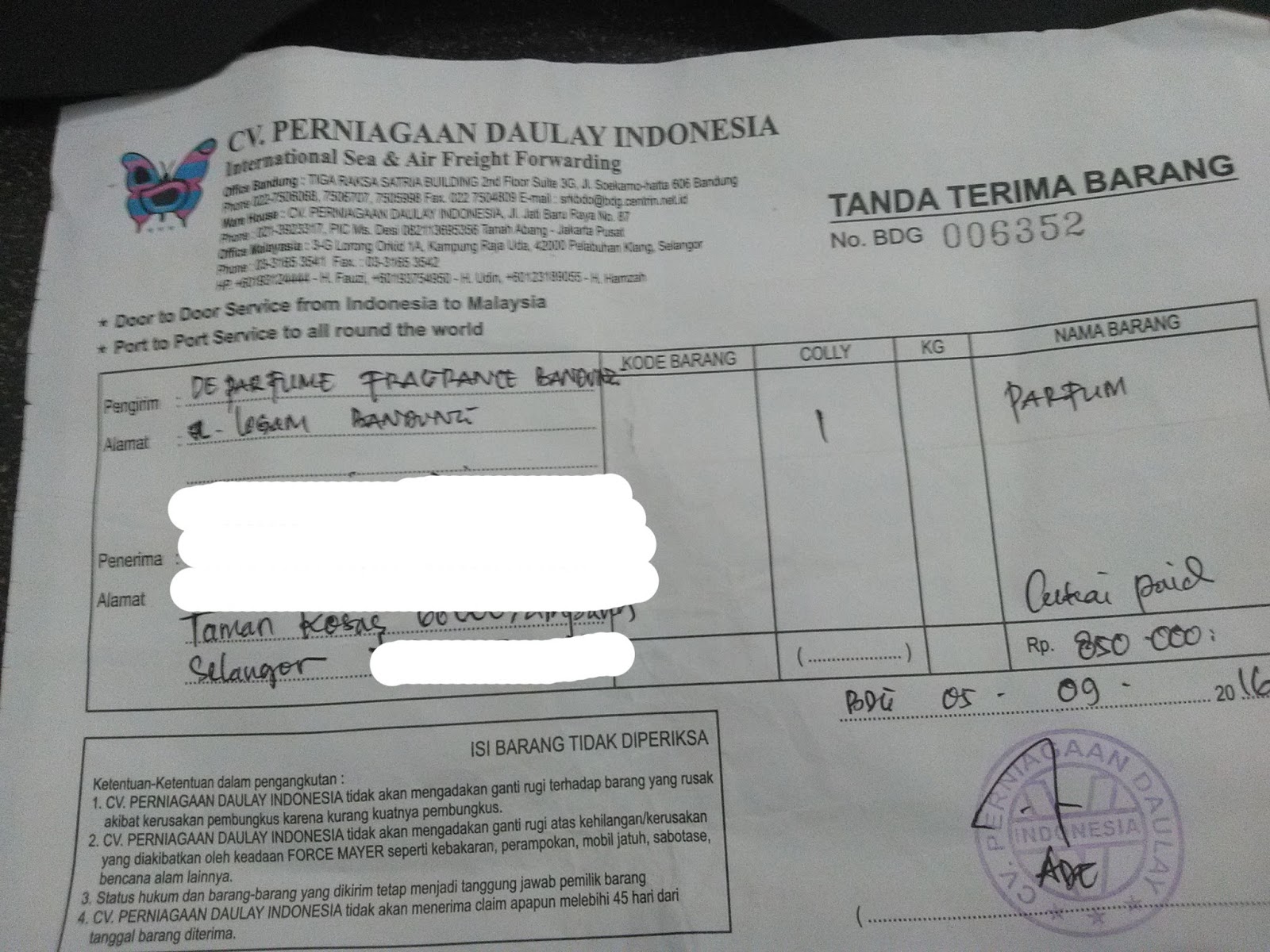 Deparfume Fragrance Bandung