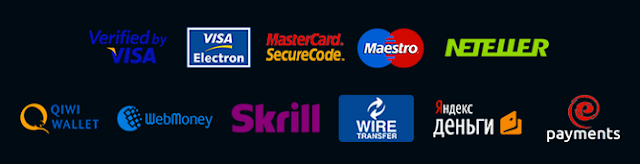 Payment systems of the broker Payment systems of the broker