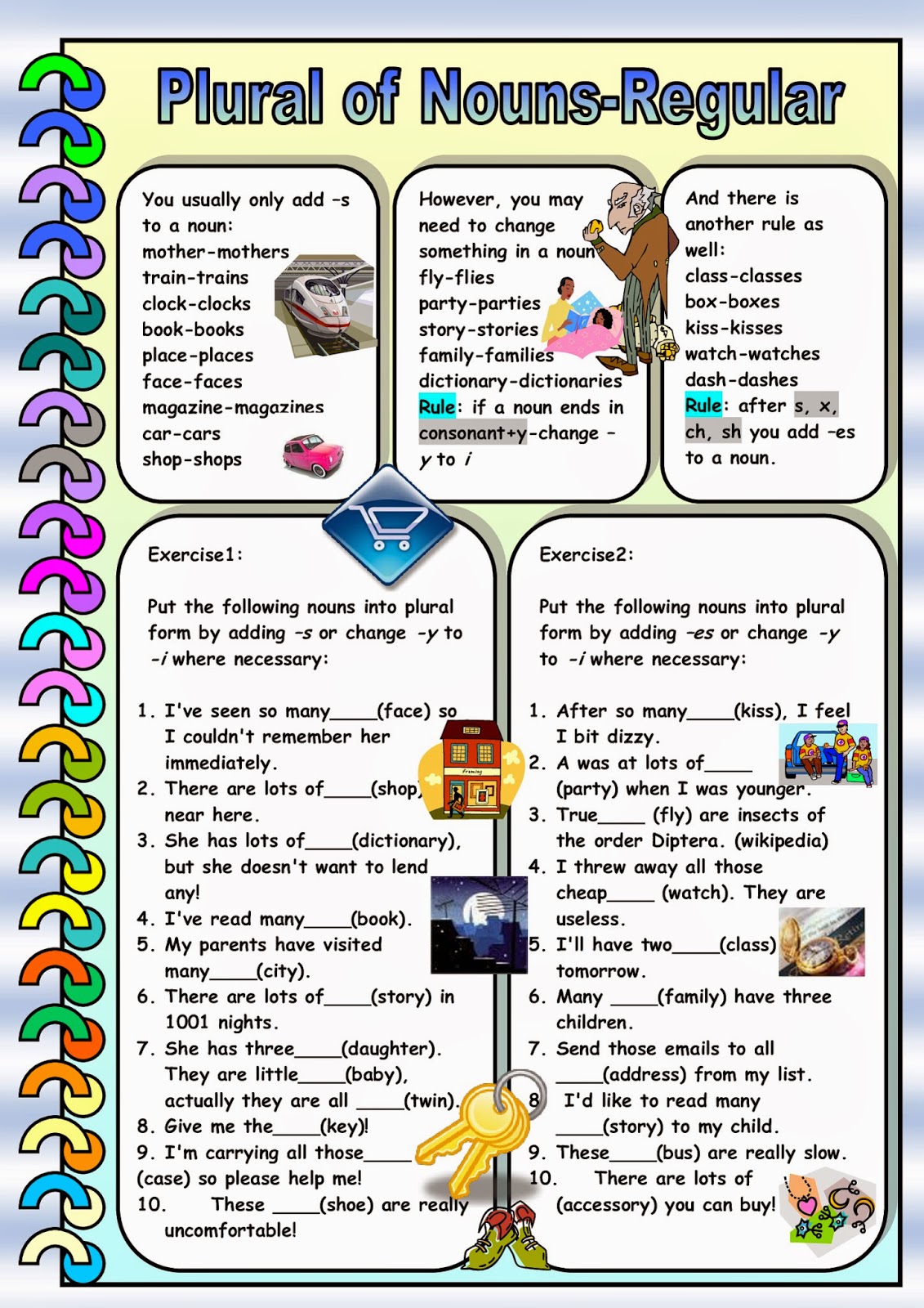 English Grammar Plural of NounsRegular