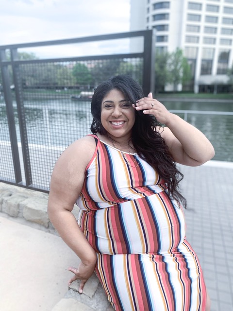 historie foran Overfladisk How To Rock Stripes When You're Plus Size! - By Brigette Danielle