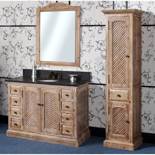 Bathroom Styles Buying a Rustic Bathroom Vanity Online