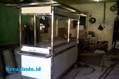 Jasa Gerobak Stainless di Depok dan sekitarnya Harga Bersaing