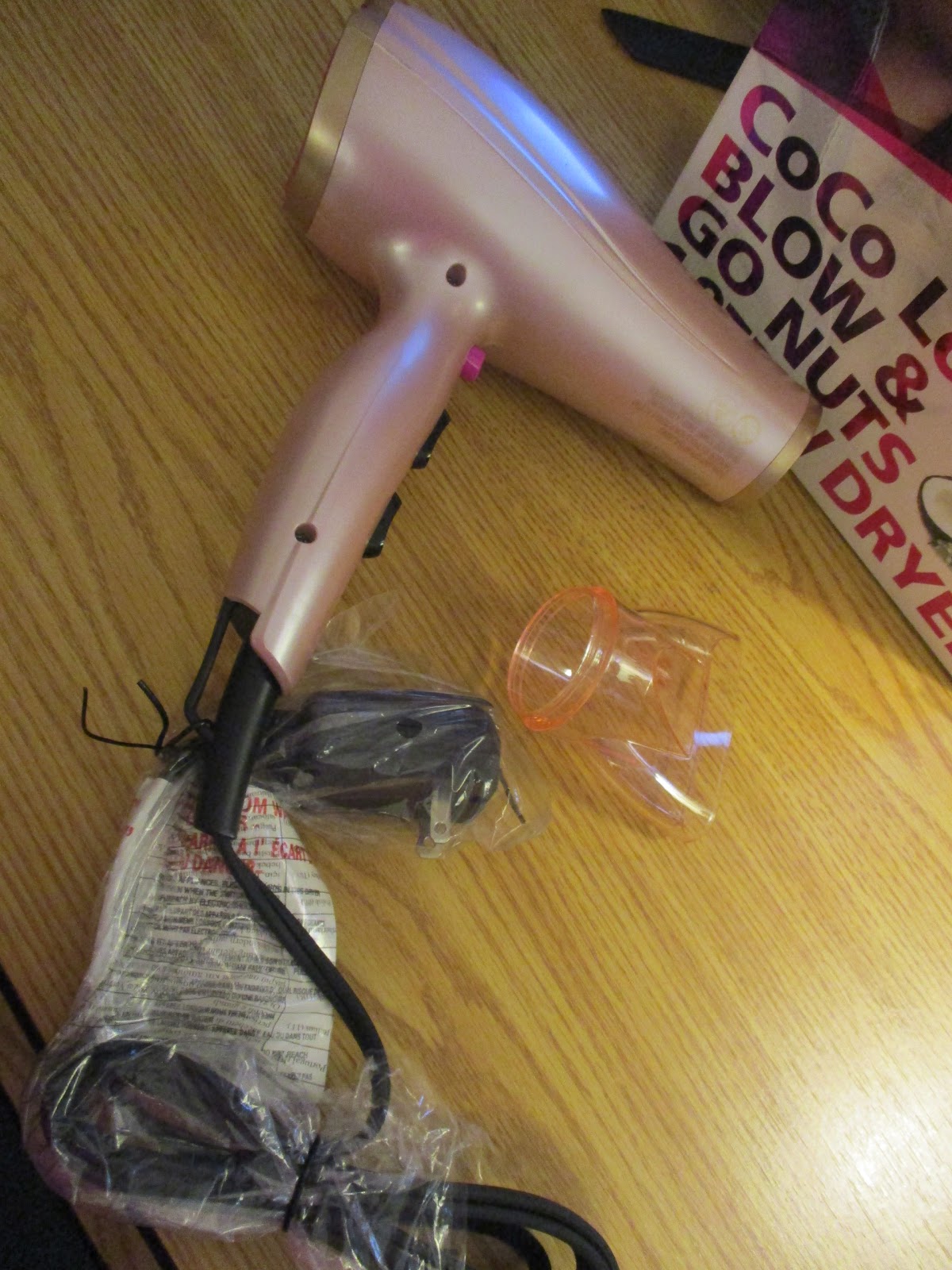 Missy's Product Reviews Lee Stafford CoCo LoCo Blow & Go Nuts