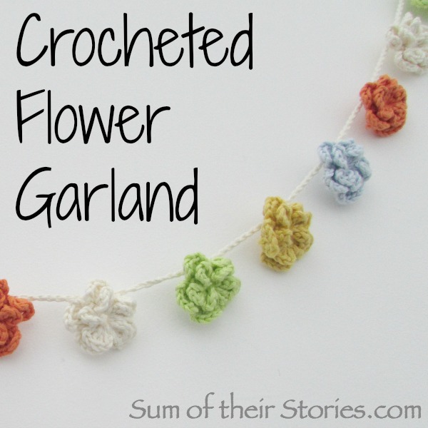Crochet Flower Garland