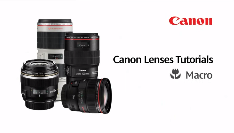 Canon EF Lenses: Macro Lenses - Lens Tutorial 2/5