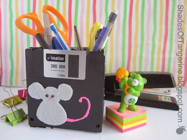 Shades Of Tangerine: Computer Mouse Box (DIY)