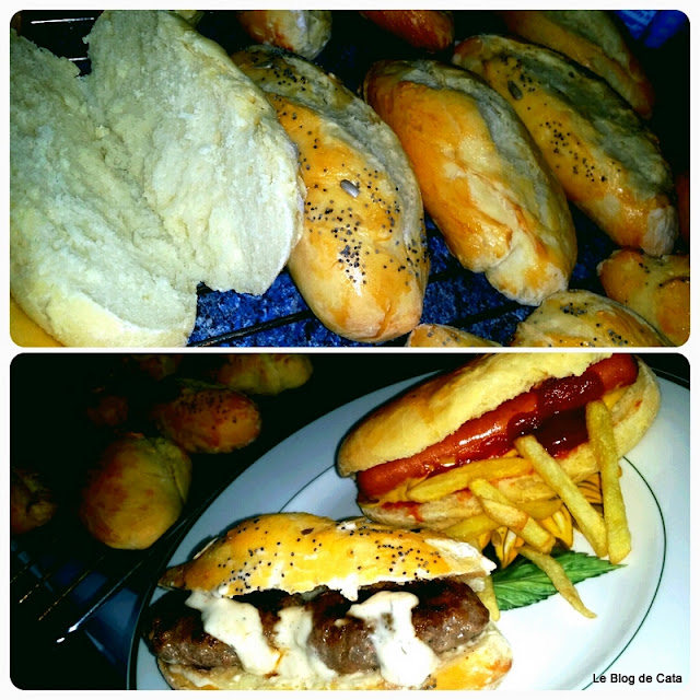 Petits pains à hot dogs