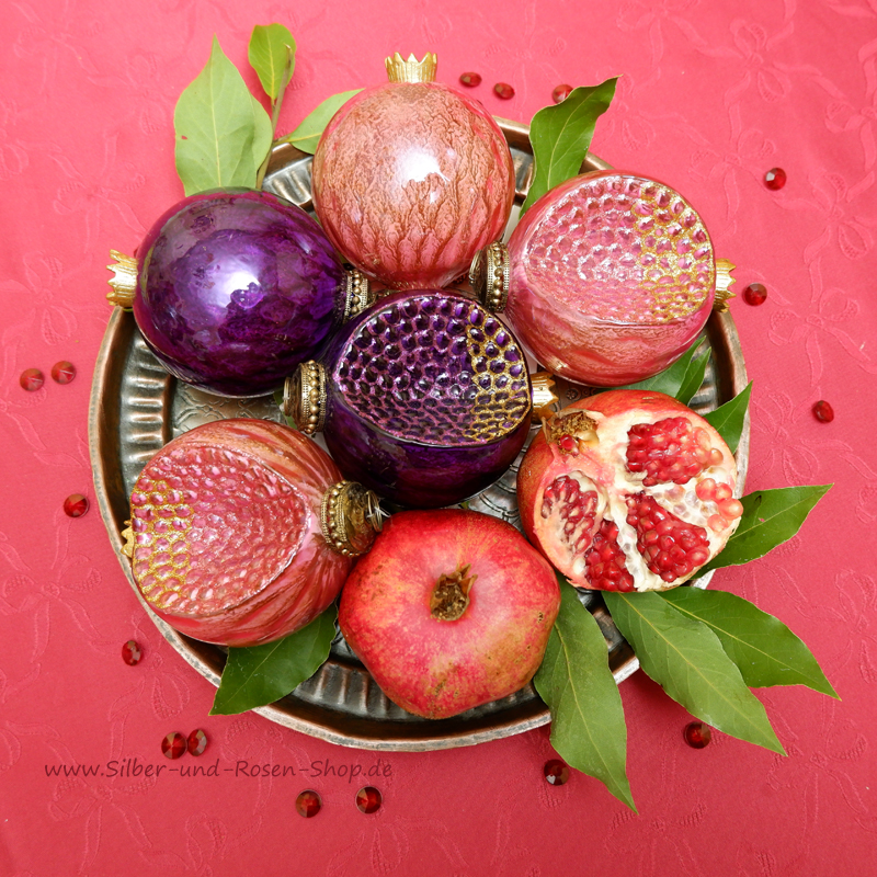 Granatapfel Deko Und Ein Traumhaftes Cheesecake Rezept