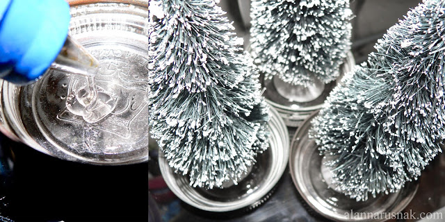 how to make a mason jar christmas tree