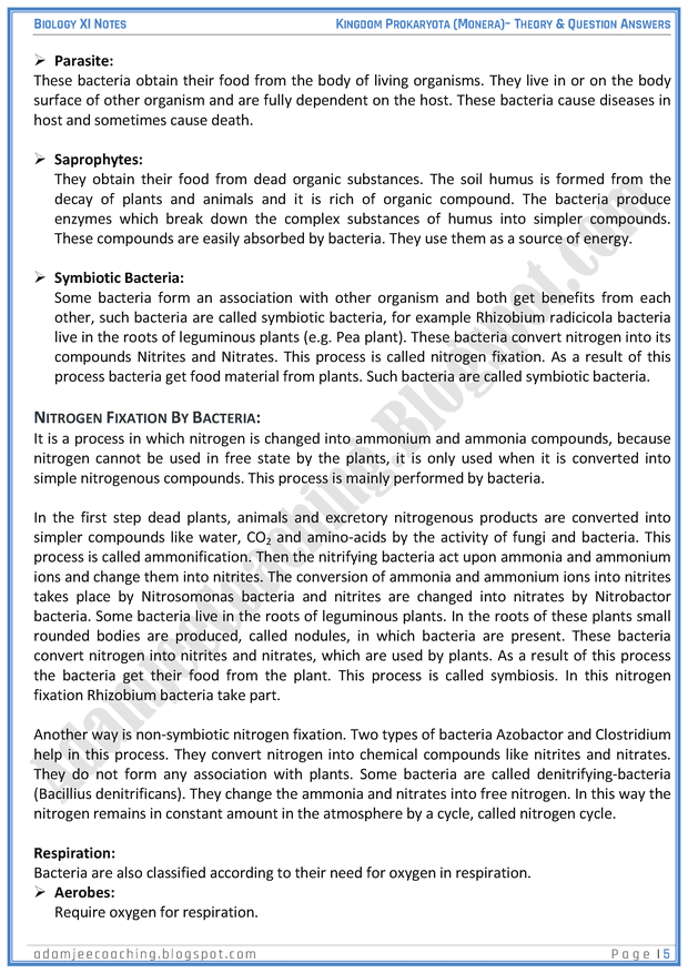 kingdom-prokaryatae-monera-descriptive-question-answers-biology-11th