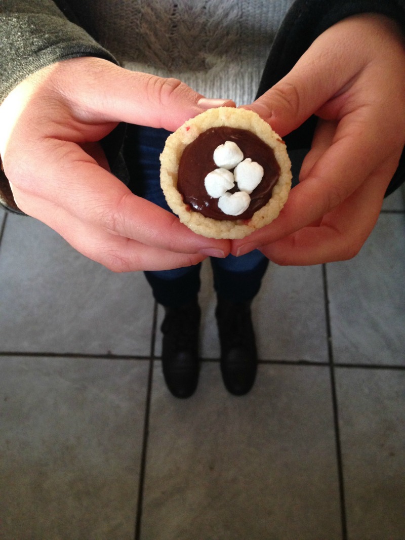 Mint Hot Cocoa Cookie Cups A Hopeful Hood