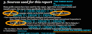 NINE QUESTIONS FOR SARAWAK REPORT: FOCUS / THE STRAWMAN'S NOOSE