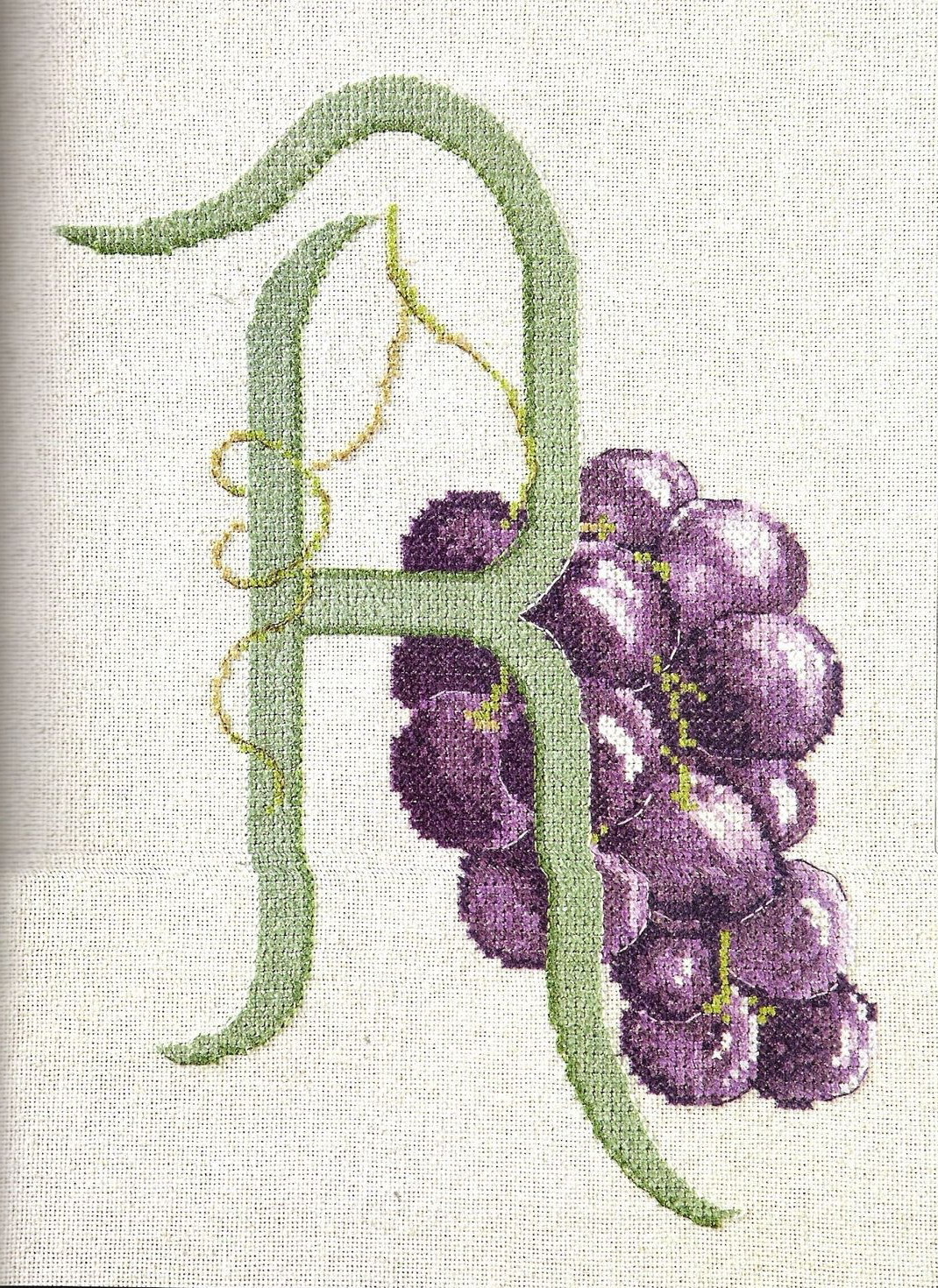 Схемы вышивки: Алфавит