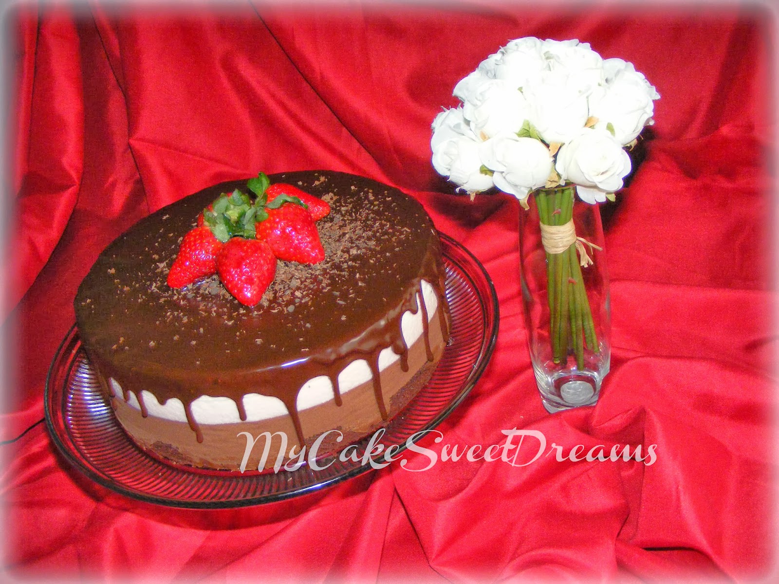 CakesbyZana Chocolate Strawberry Mousse Cake